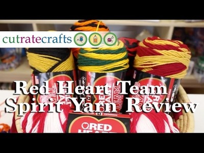 Red Heart Team Spirit Yarn Review