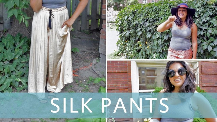 Silk Pants Outfit Ideas