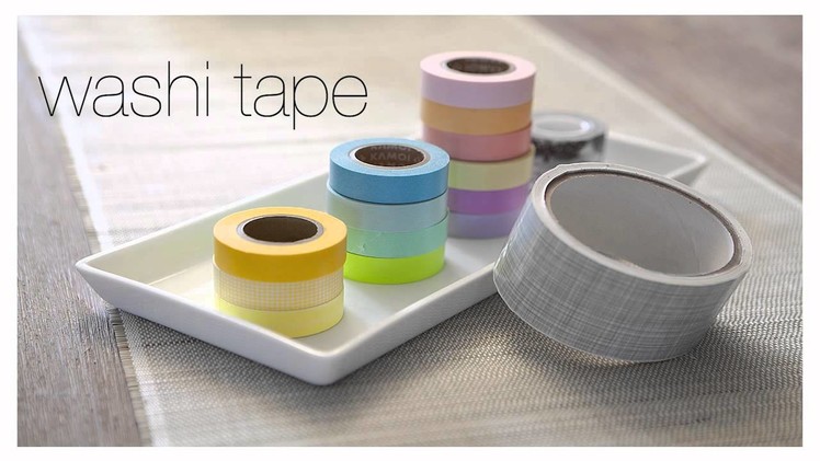 Washi Tape DIY Projects
