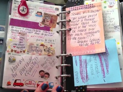 A look inside my Franklin Covey planner