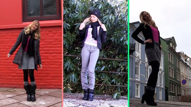 Clothes to Wear in Winter! Business Formal, Casual Cute Winter Outfits (OOTD). In Bergen, Norway.