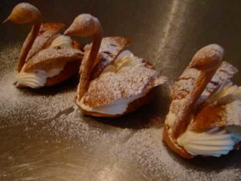 Cream Puff Pastry - How To Make A Swan
