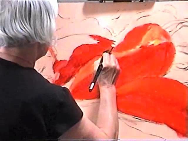 Demo: Red Pepper Painting - acrylic