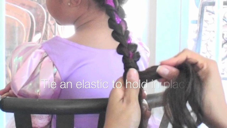 Disney's "Tangled" Princess Hair Tutorial
