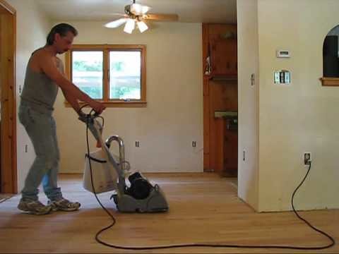 DIY 108 - Refinishing wood floors - Sanding - part 2 of 3