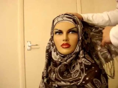 Fancy Hijab Style - Party Hijab Style - Stylish Hijab Tutorial - Eid Hijab Style