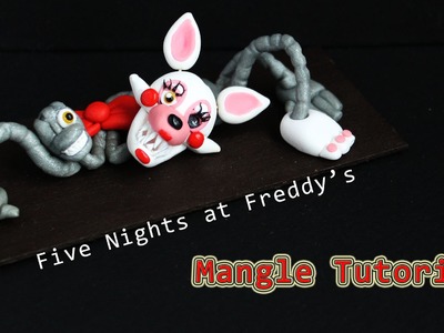 Five Nights at Freddy's 2 Mangle Polymer Clay Tutorial