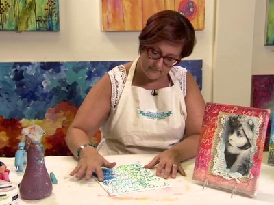 Gelatos Techniques with Hot Glue: Donna Downey Series