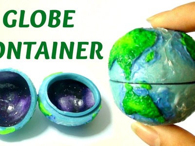 Globe Jewellery Box With Galaxy Interior Tutorial (Polymer Clay)