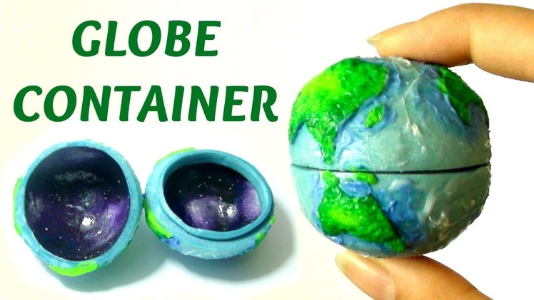 Globe Jewellery Box With Galaxy Interior Tutorial (Polymer Clay)