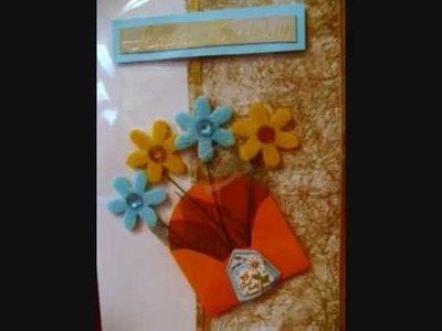 Hand made greeting cards