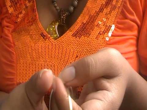 How to do the circle stitch