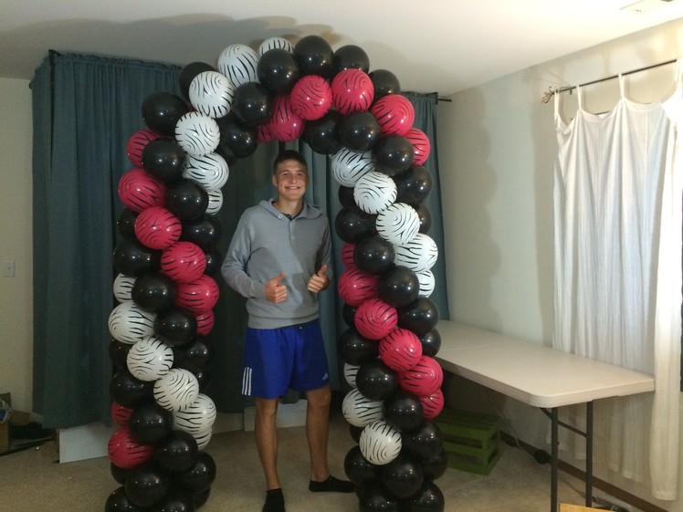 How To Make A Balloon Arch Without Helium