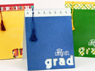 How to make a graduation card with tassel