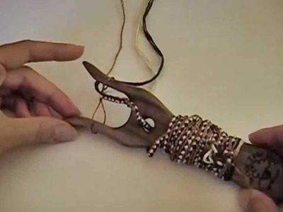 How to Make a Lucet Cord with 2 Gimps