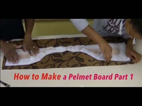 How to make a Pelmet Board Part 1