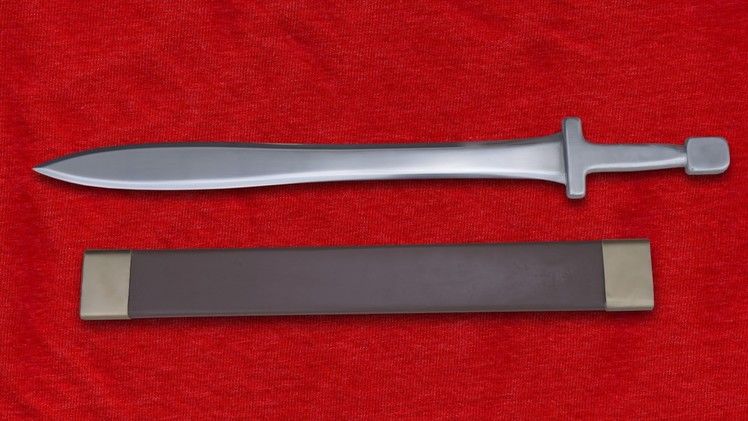 How To Make A Prop Sword. Xiphos And Scabbard