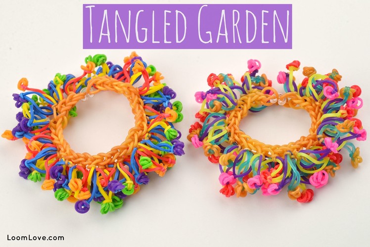 How to Make a Tangled Garden Bracelet (Without a Rainbow Loom)