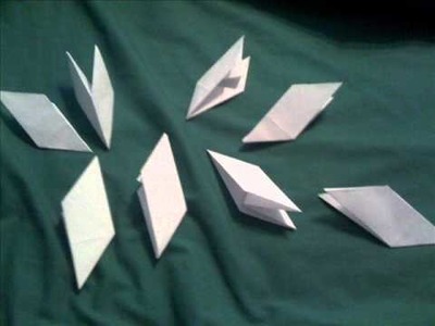 How To Make A Transforming Paper Ninja Star