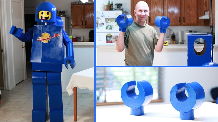 How to make an Awesome Lego Man Costume - (Hands) Lego Movie Benny