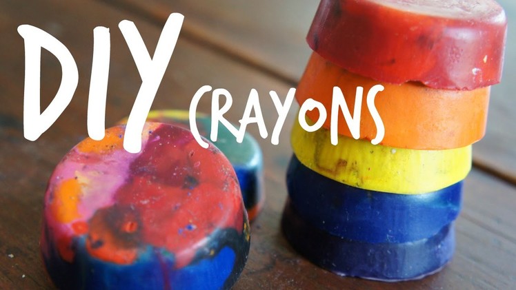 How to Make Crayons From Recycled Crayons