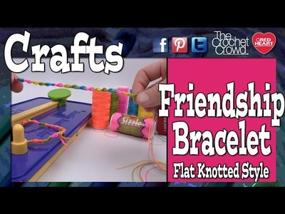 How to Make Flat Knotted Friendship Bracelets