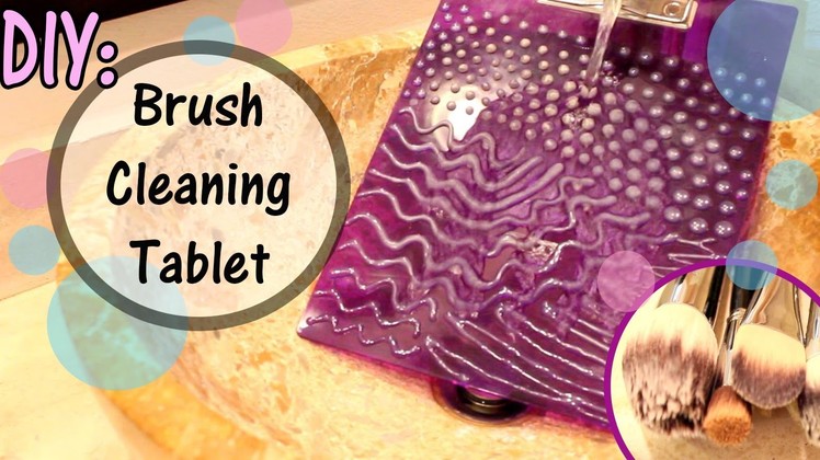 How To Make: Make Up Brush Cleaner- With Hot Glue Gun