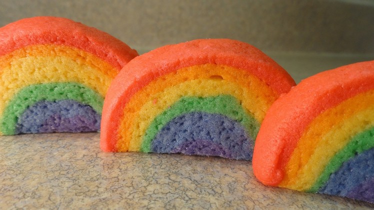 How To Make Rainbow Cookies -with yoyomax12