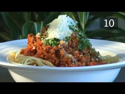 How To Make Spaghetti Bolognese