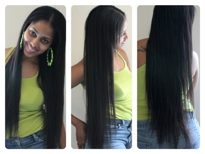 HOW TO MAKE YOUR OWN CLIP IN EXTENSIONS!! | QUICK & EASY by CHINACANDYCOUTURE