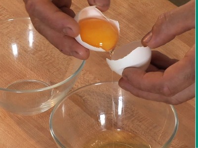 How to separate egg whites and egg yolks