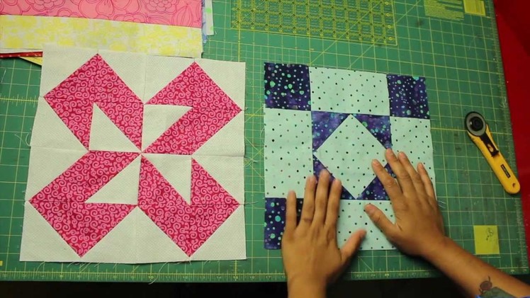How to square up quilt blocks