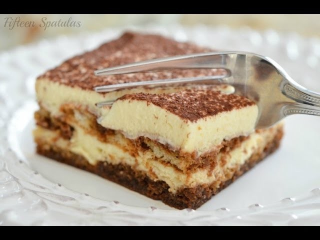 Italian Tiramisu Recipe - Easy Makeahead Dessert with Espresso and Mascarpone