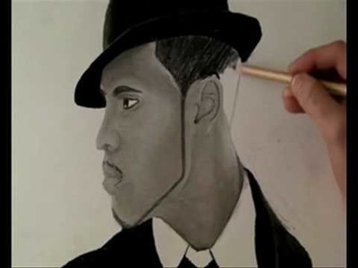 Jason Derulo - Speed Painting using Soft Pastels