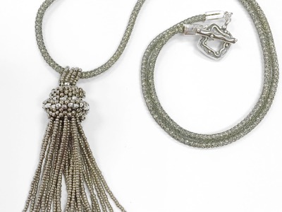 Jewel School Kit Project:Tassel Necklace
