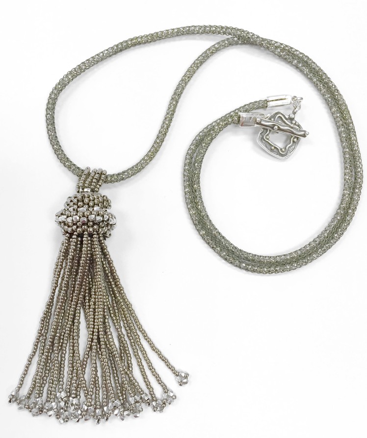 Jewel School Kit Project:Tassel Necklace