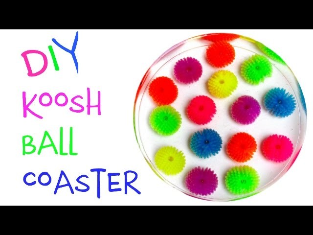 Koosh Ball Coaster DIY - Another Coaster Friday Craft Klatch