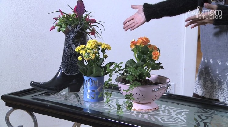 Make Flower Pots Out of Anything! - Make It Fabulous - Episode 7