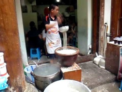 Making Rice Noodles