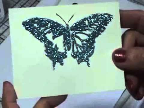 Martha Stewart Glitter Butterflies