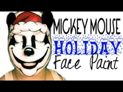 Mickey Mouse Holiday Makeup | STEP BY STEP TUTORIAL