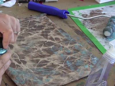 Natural Patterns with a Paint Roller