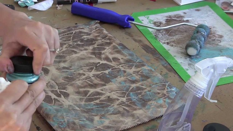 Natural Patterns with a Paint Roller