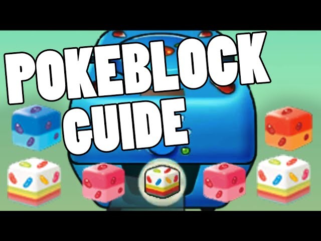 Pokeblock and Berry Guide ORAS! How to make Pokeblock+ in Omega Ruby and Alpha Sapphire