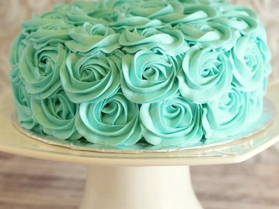 Rose Swirl Cake Tutorial