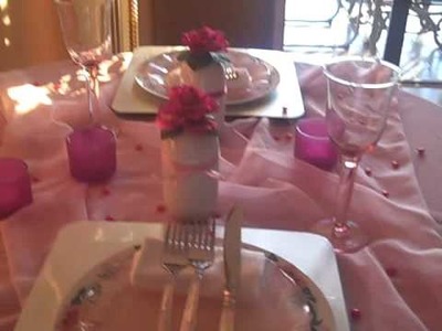 Valentine's Day Romantic Table Setting