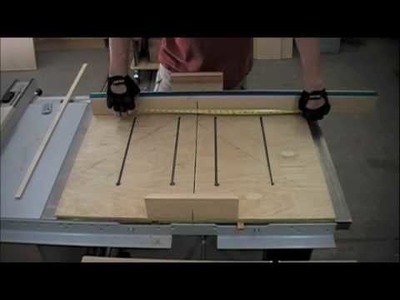 Woodworking - How to Make a Dado Sled for Table Saw