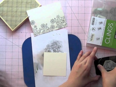 All About Stamping Lesson 4 - Hero Arts Wood and Cling Stamps
