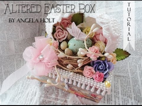 Altered Easter Egg Box FOR SALE