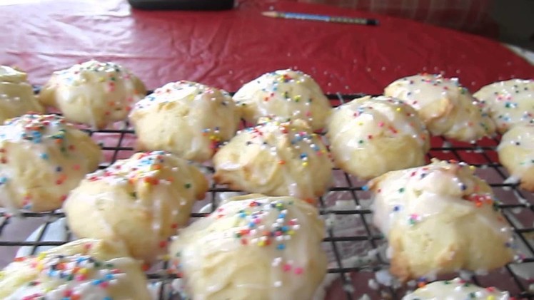 Anisette Cookies - Christmas time 2013